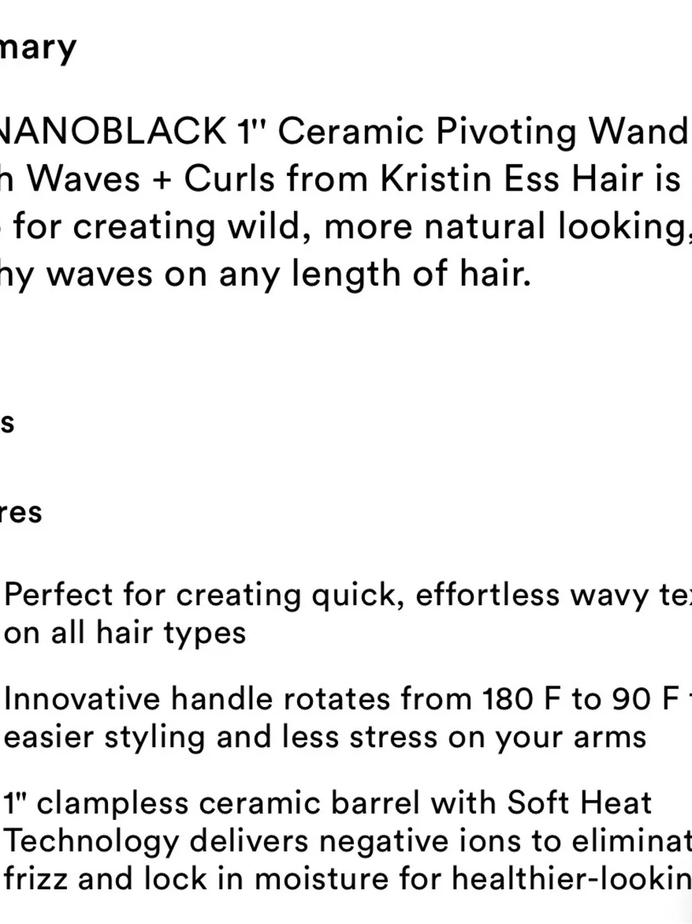 Kristin Ess Hair Nanoblack 1